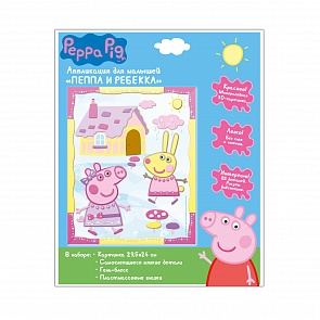 Аппликация Пеппа и Ребекка из серии Свинка Пеппа (Росмэн, 30376ros)